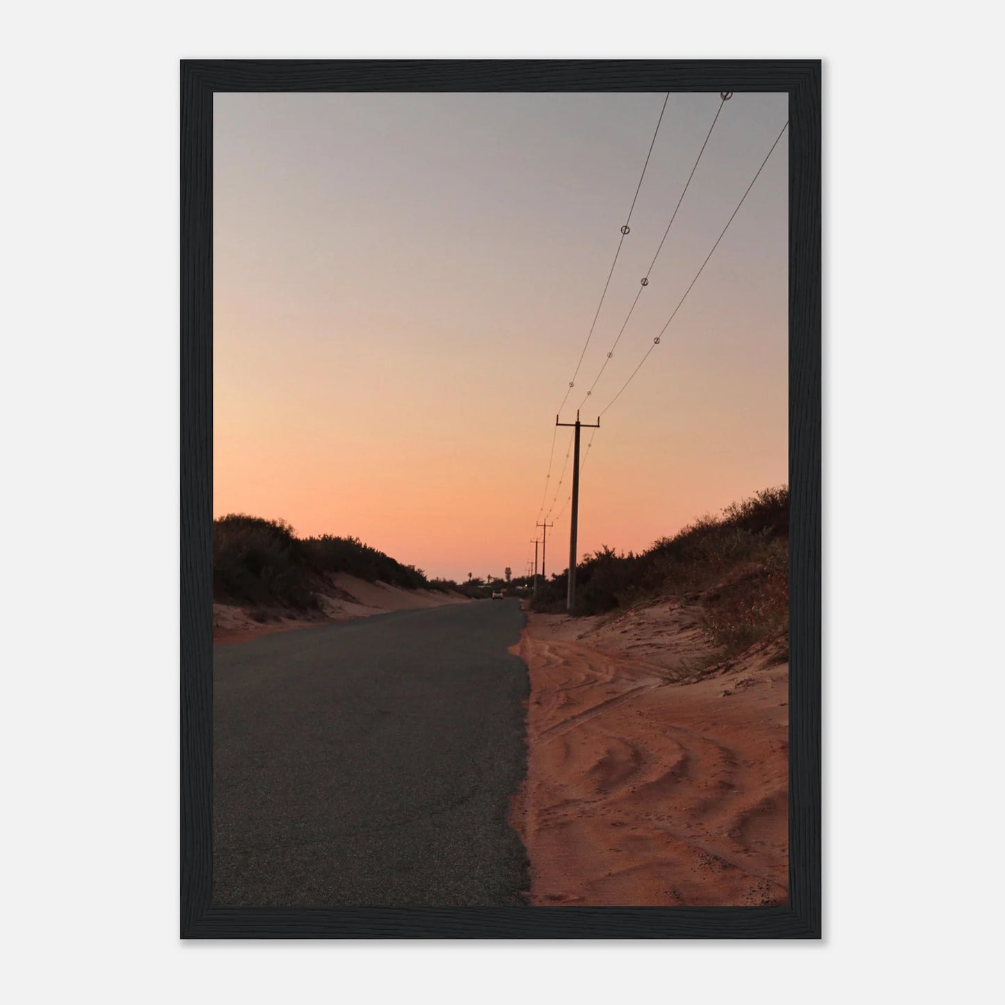 HAPPY MIND Poster *dreamy sunset*