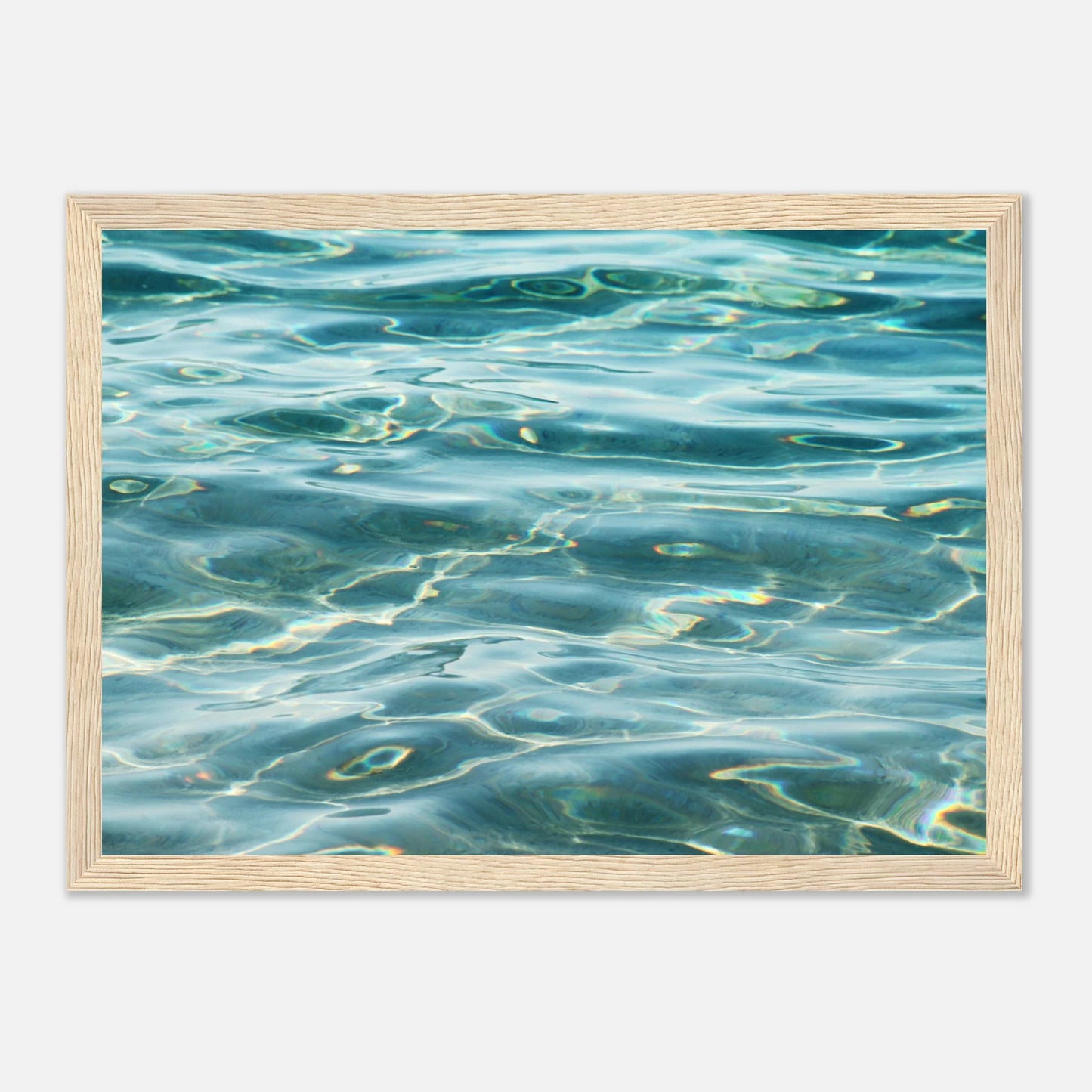 HAPPY MIND Poster *Crystal Clear Blue*