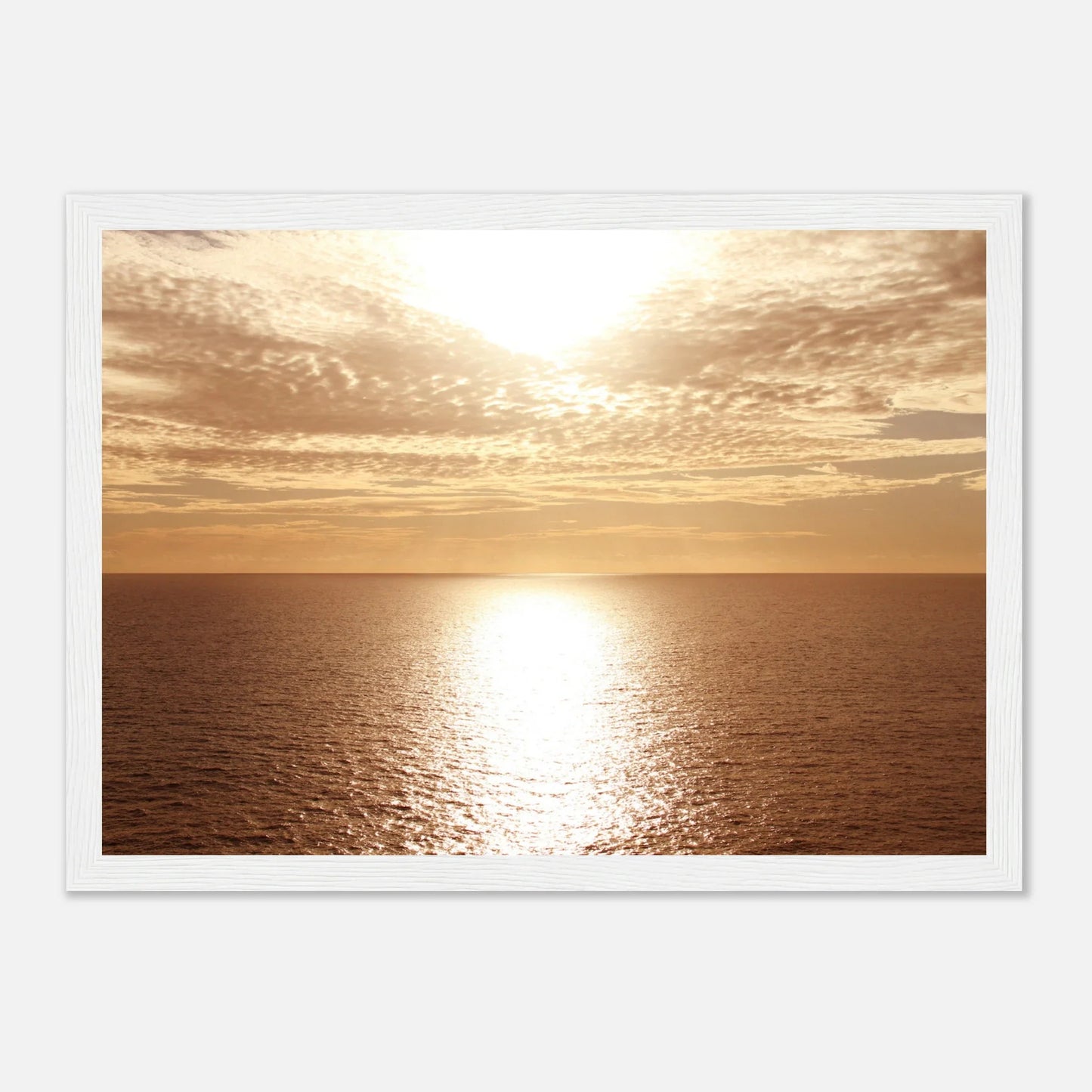 HAPPY MIND Poster *Himmel und Meer aus Gold*