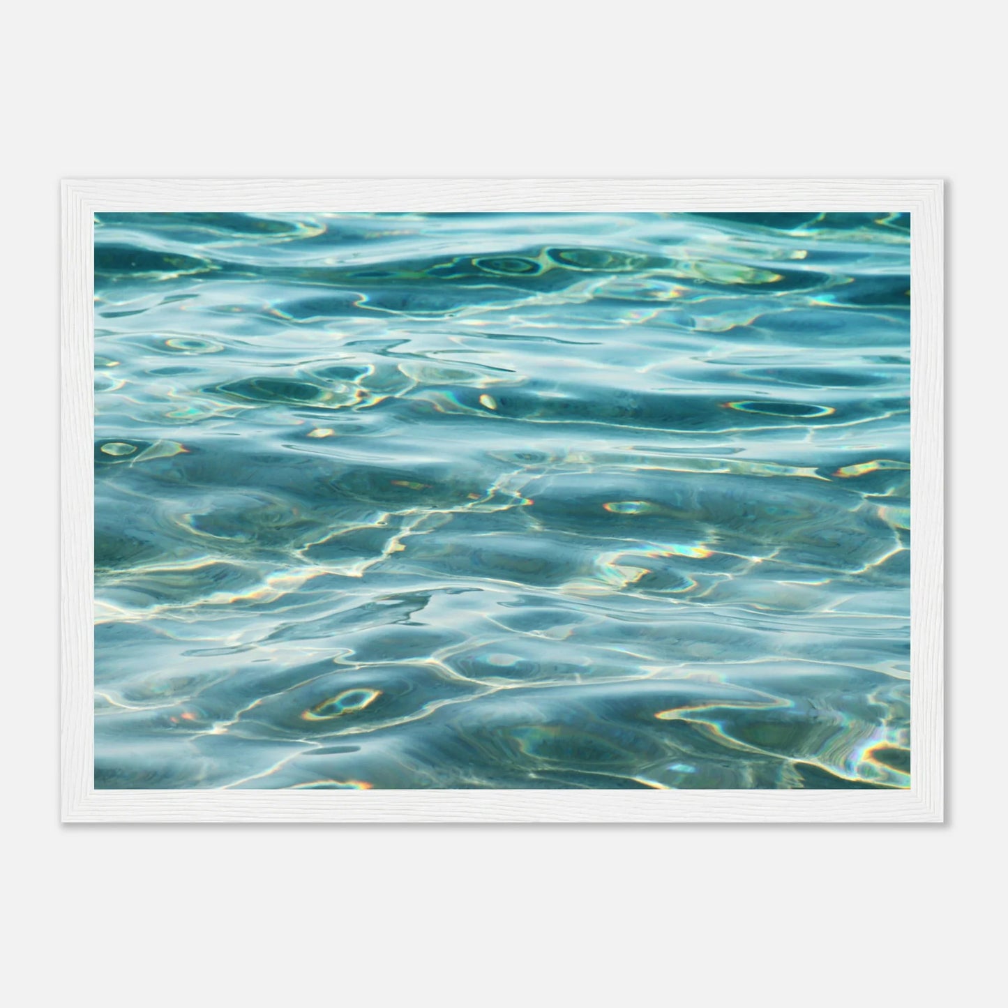HAPPY MIND Poster *Crystal Clear Blue*