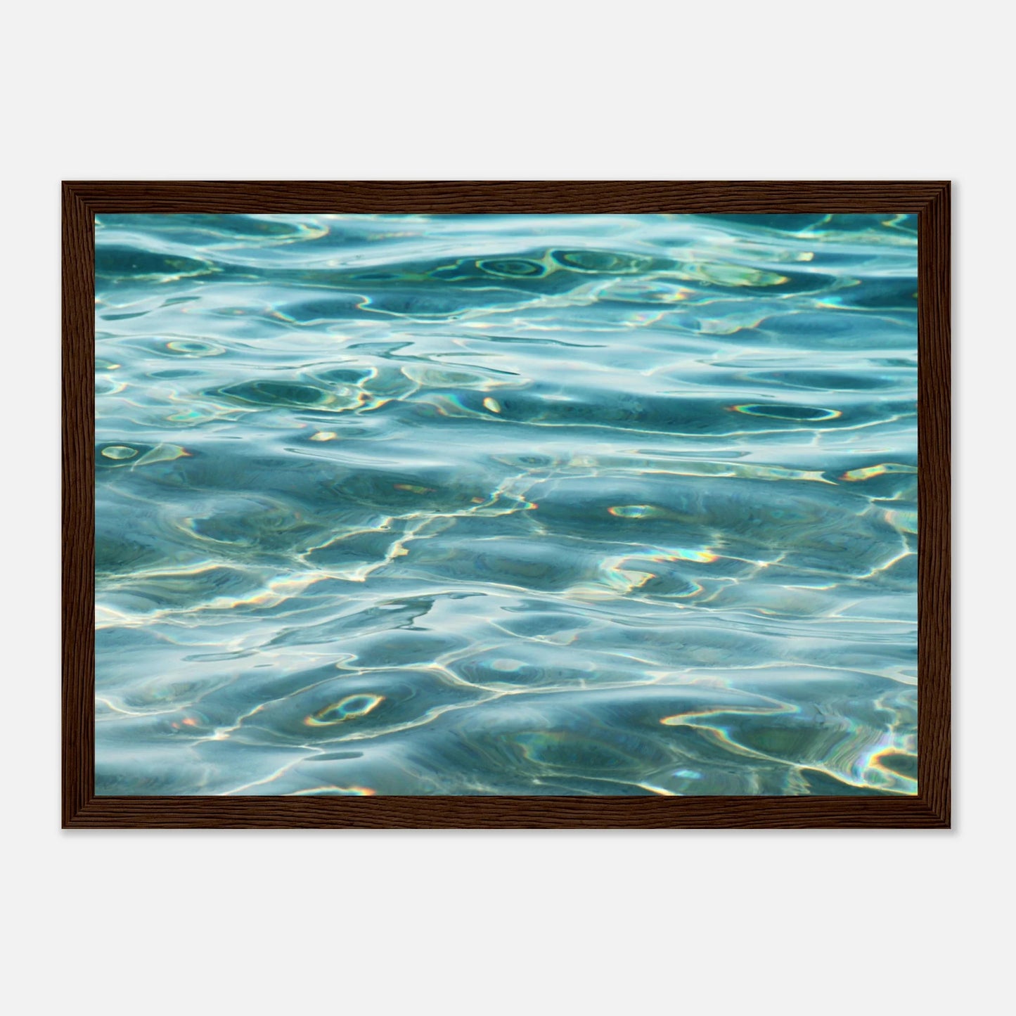 HAPPY MIND Poster *Crystal Clear Blue*