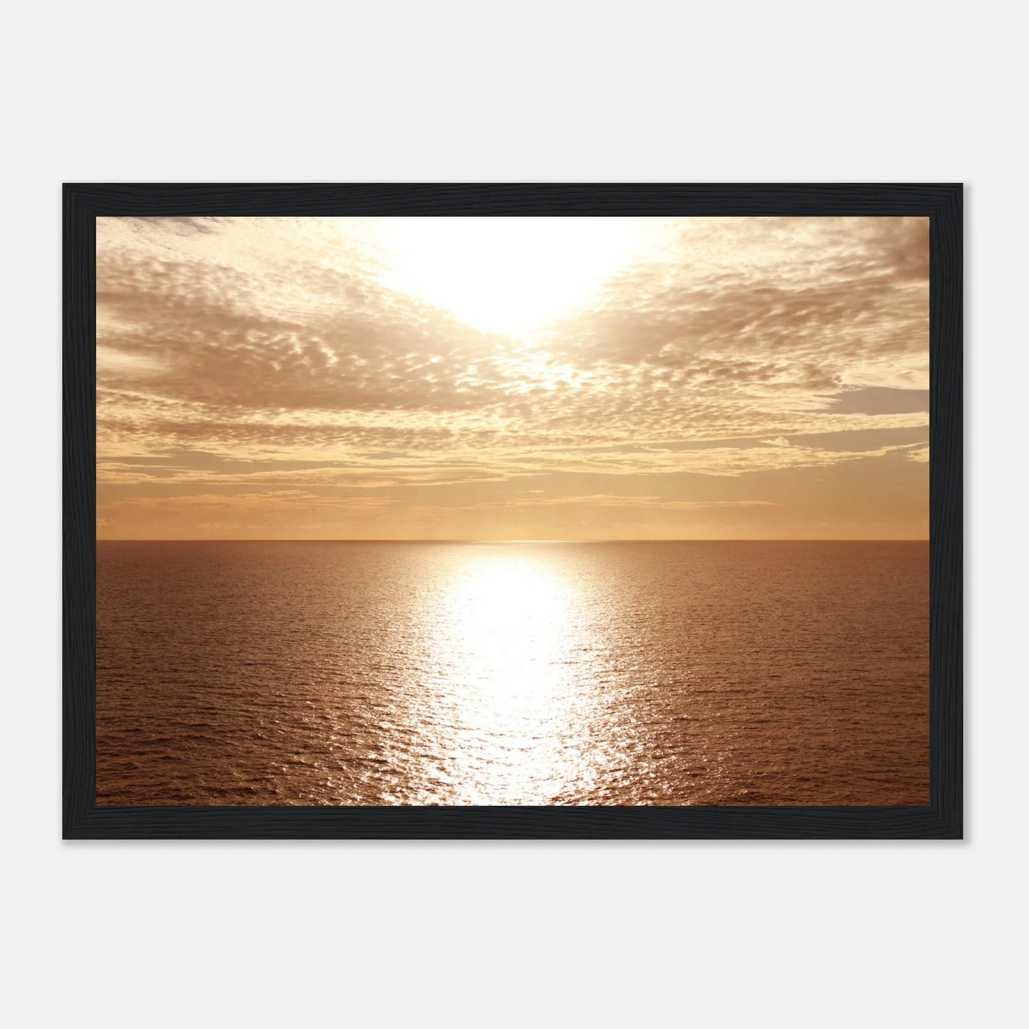 HAPPY MIND Poster *Himmel und Meer aus Gold*