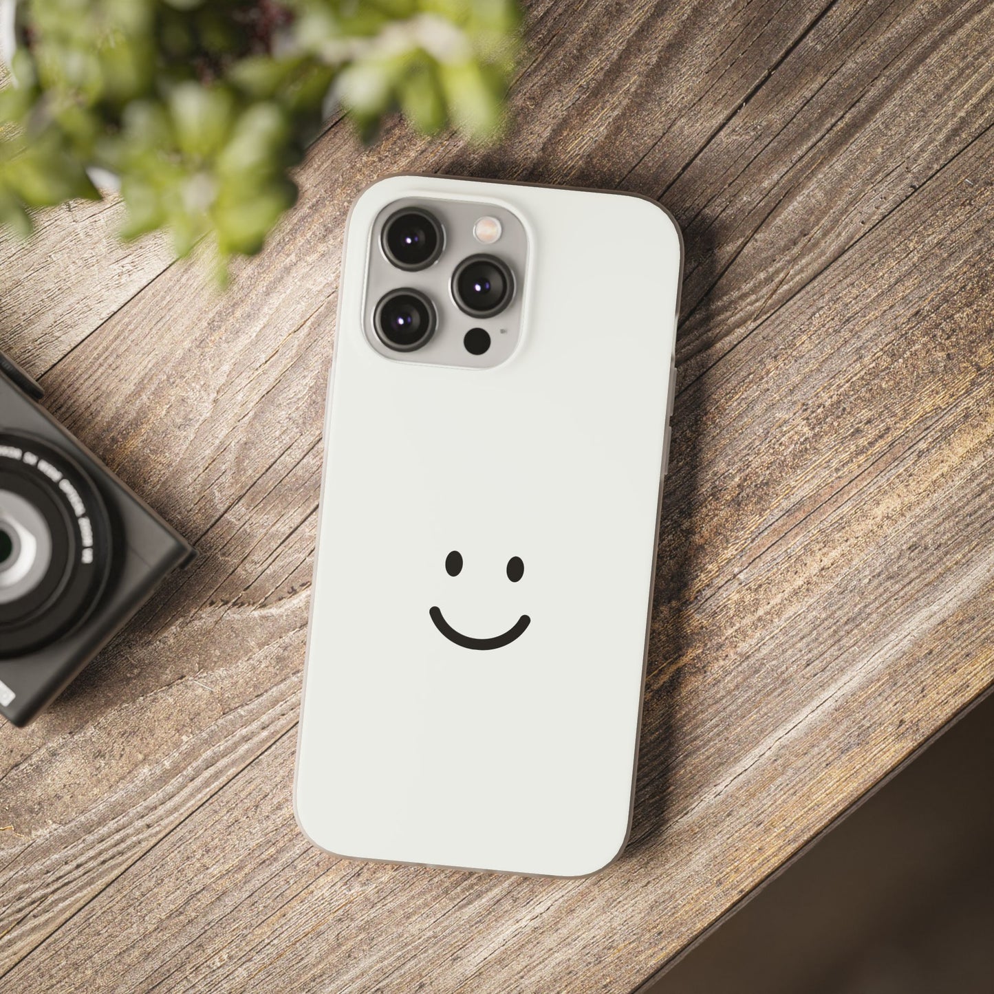 HAPPY MIND Flexi Case *SMILEY*