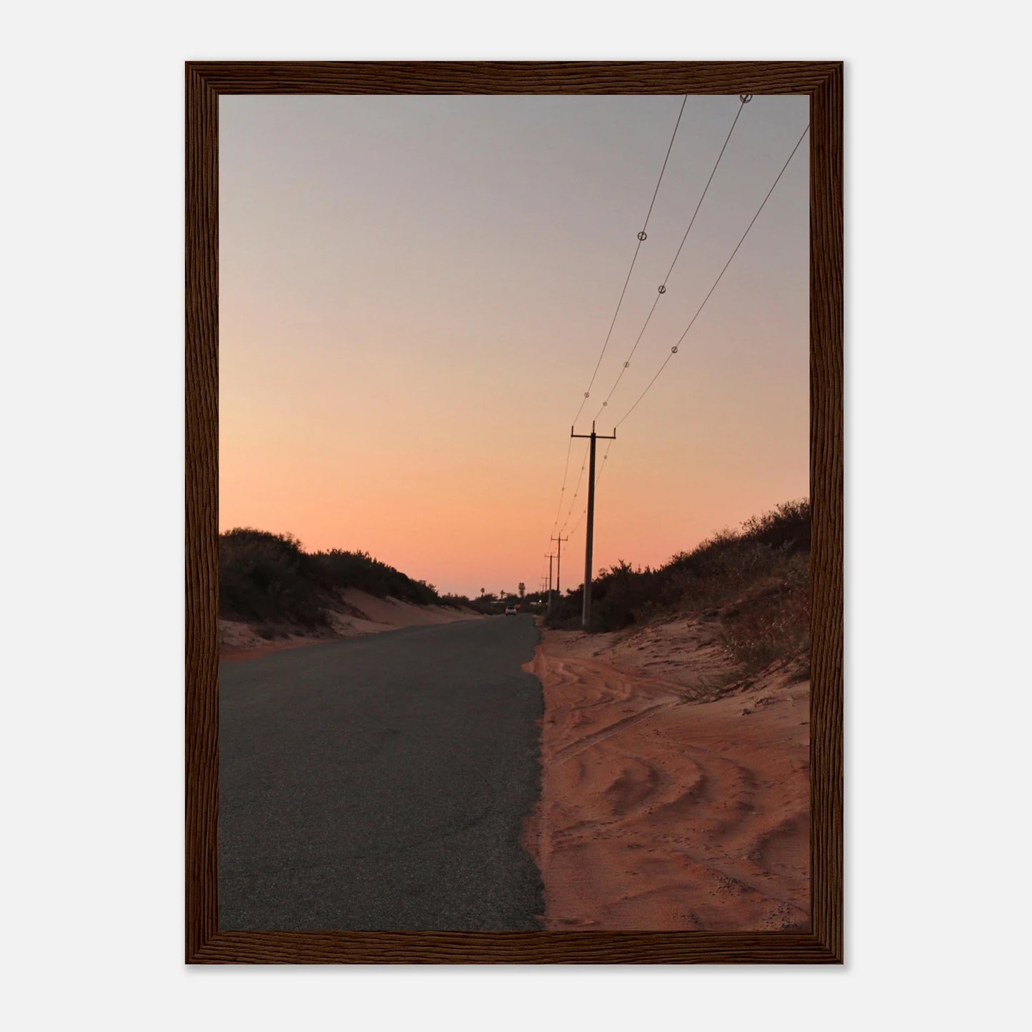 HAPPY MIND Poster *dreamy sunset*