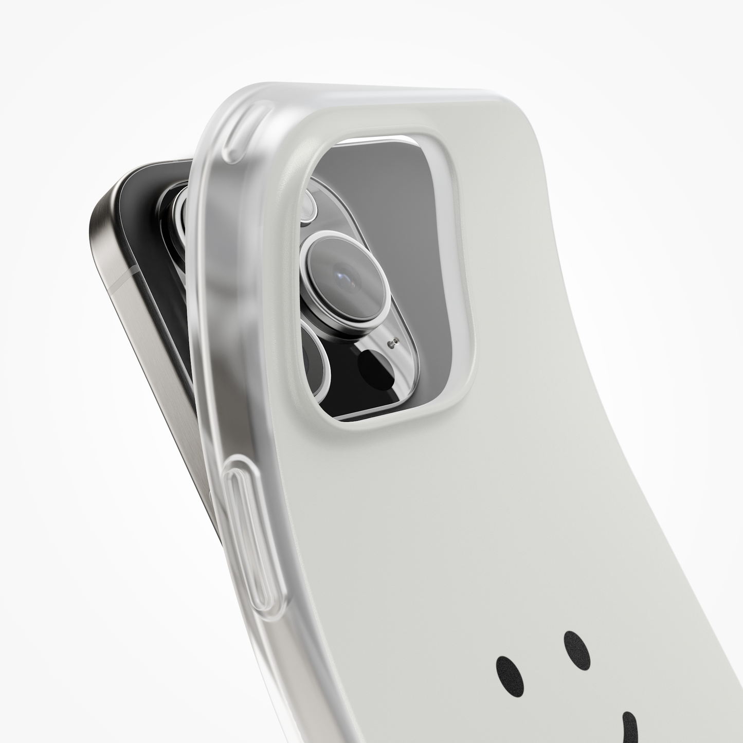 HAPPY MIND Flexi Case *SMILEY*