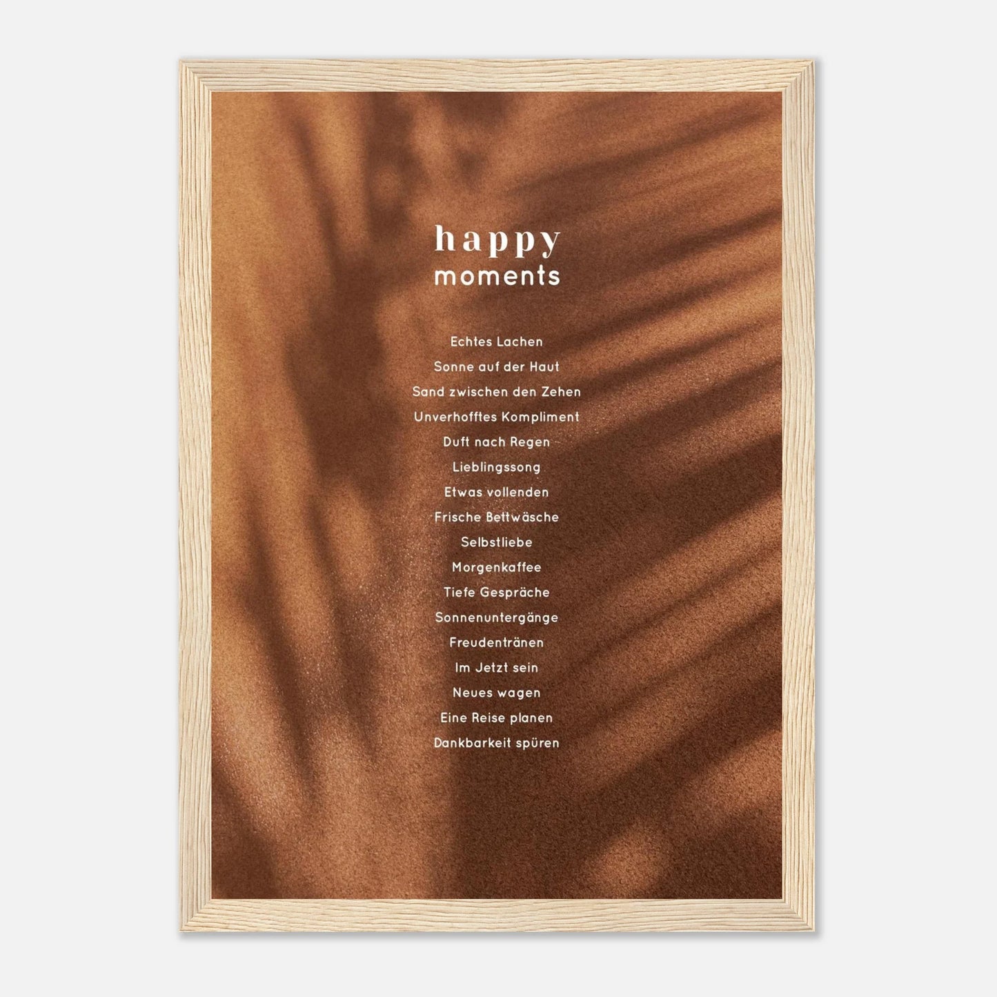 HAPPY MIND Poster *happy moments*