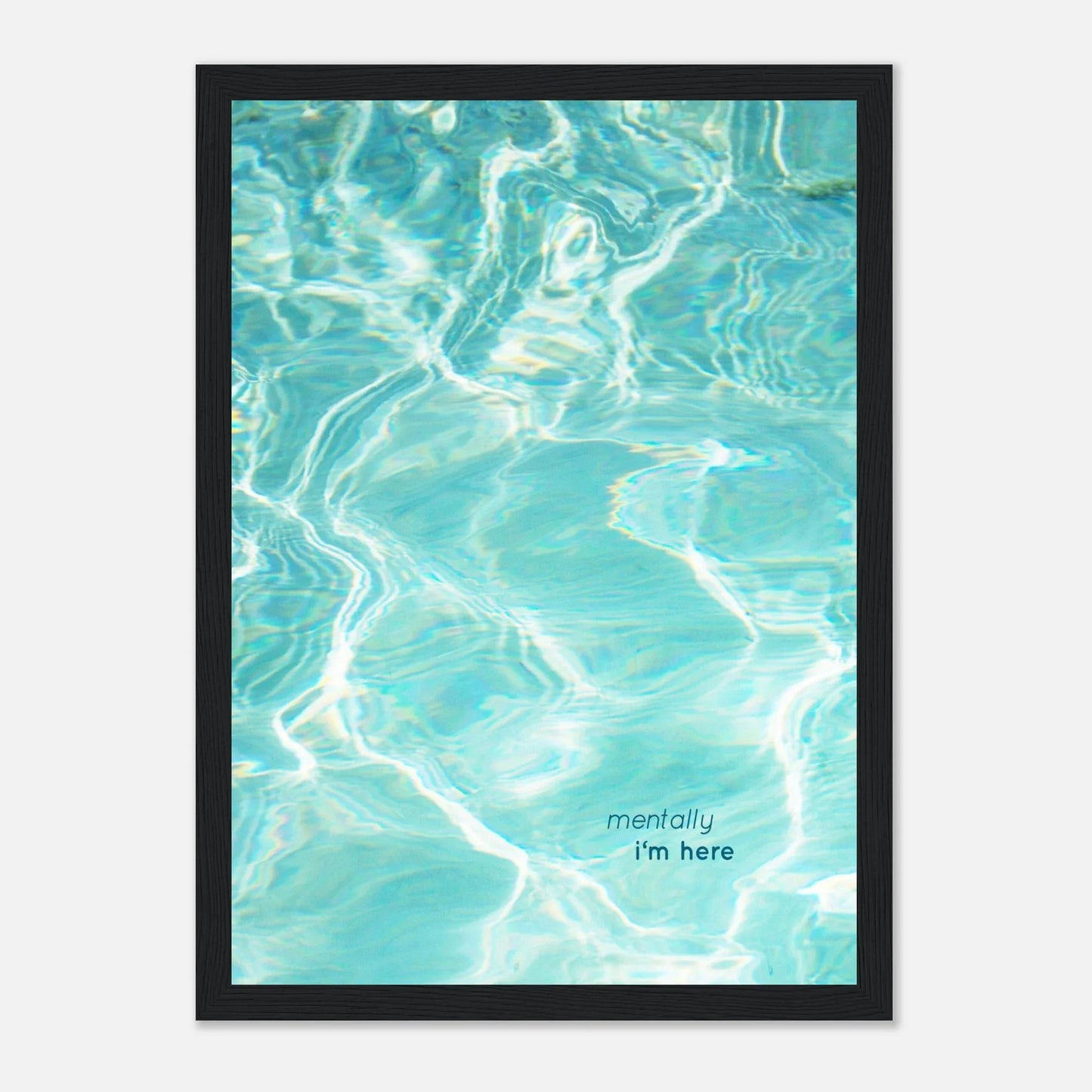 HAPPY MIND Poster *mentally i'm here*