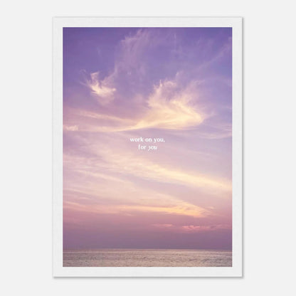 HAPPY MIND Poster *work on you, for you*