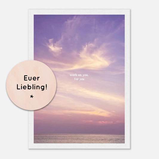 HAPPY MIND Poster *work on you, for you*