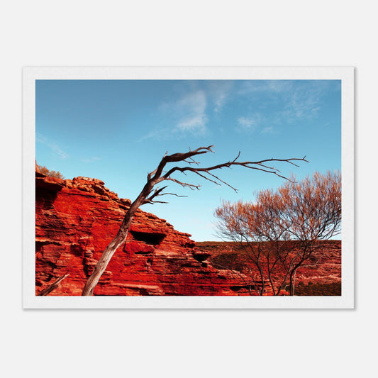 HAPPY MIND Poster *Starkes rotes Land*