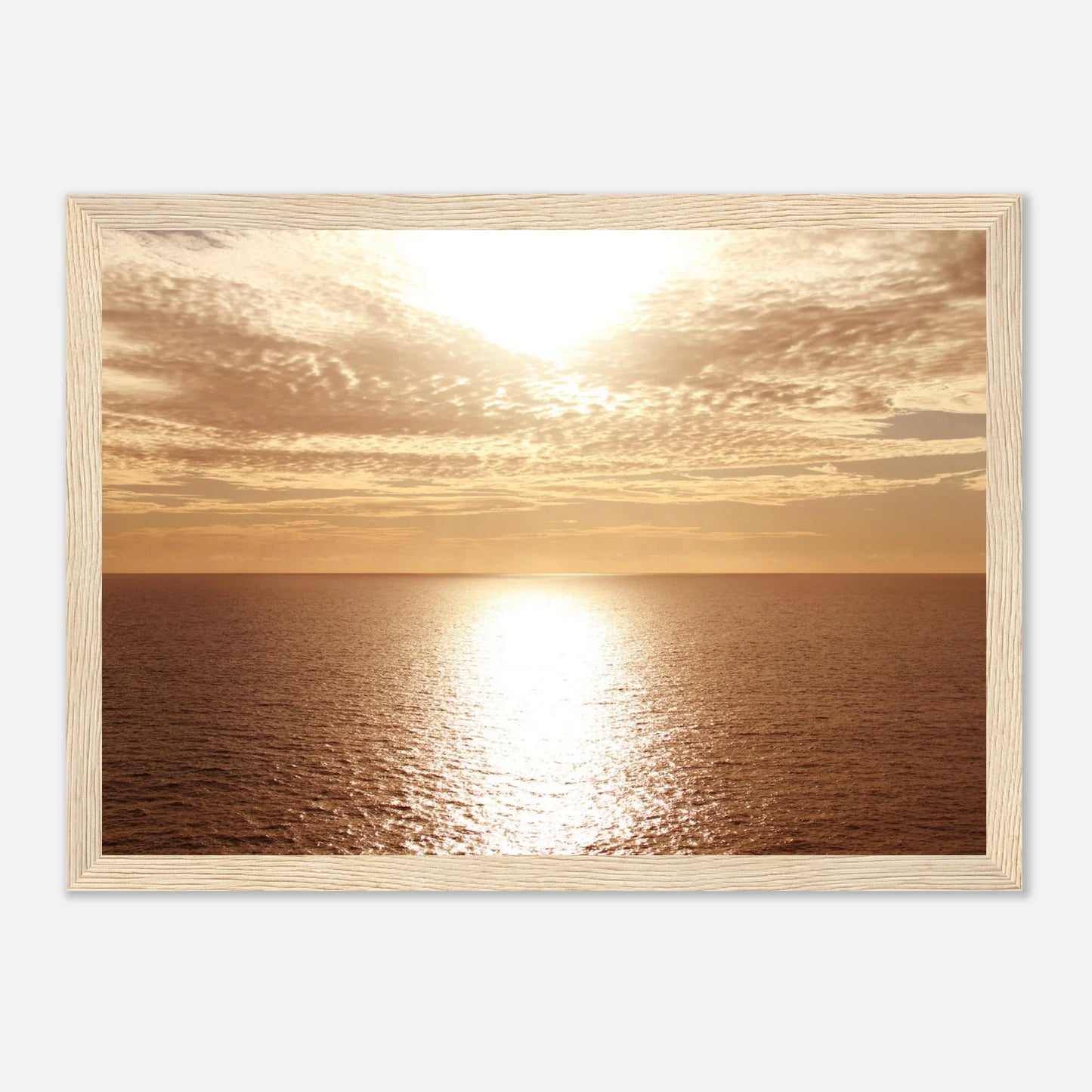 HAPPY MIND Poster *Himmel und Meer aus Gold*