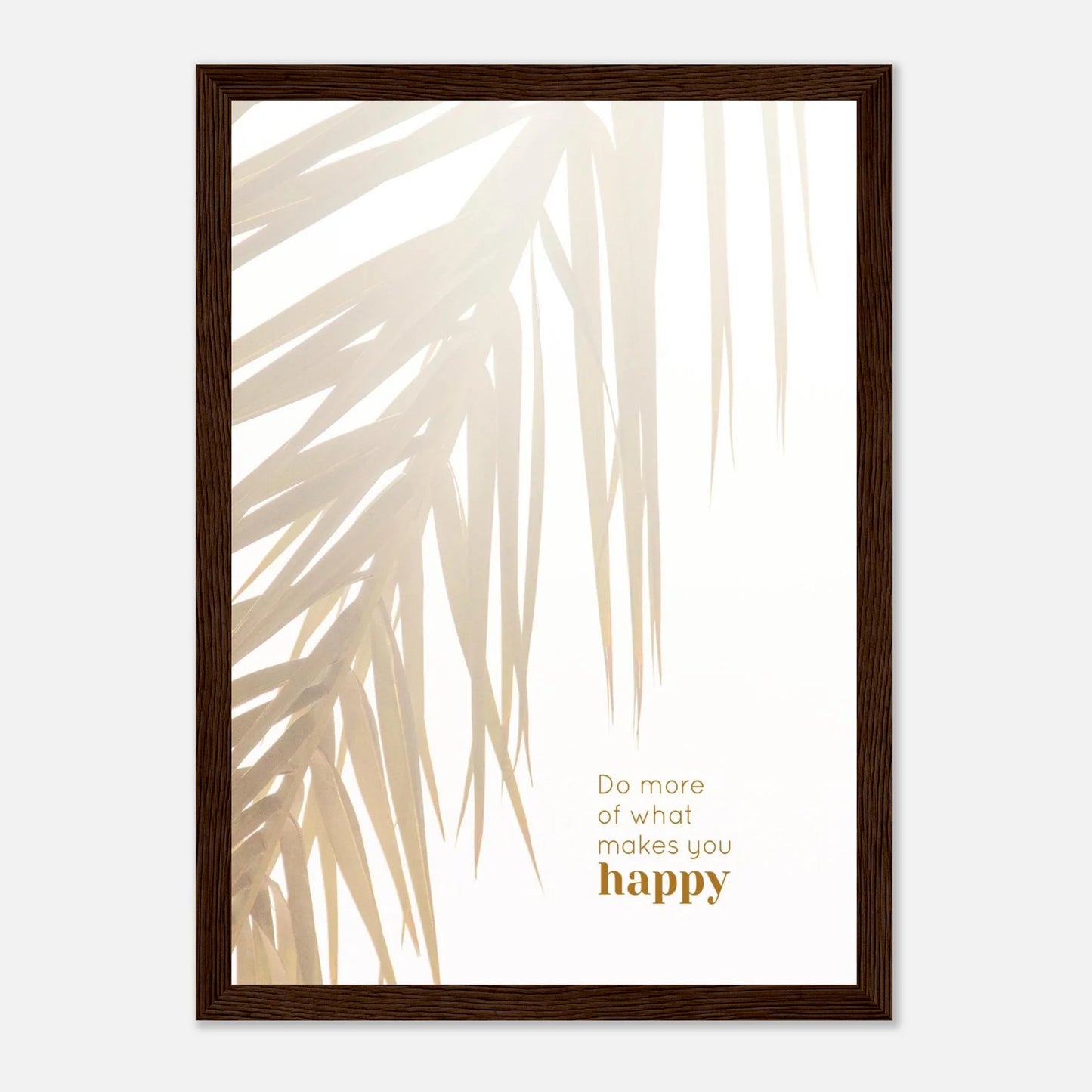 HAPPY MIND Poster *do what makes you happy*