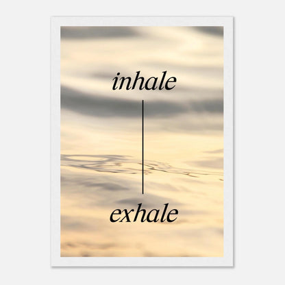 HAPPY MIND Poster *inhale exhale*