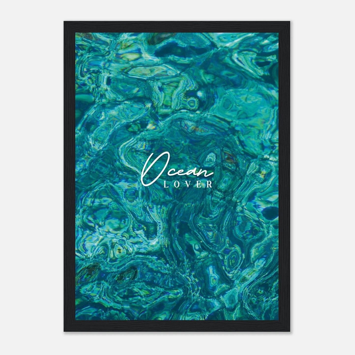 HAPPY MIND Poster *ocean lover*