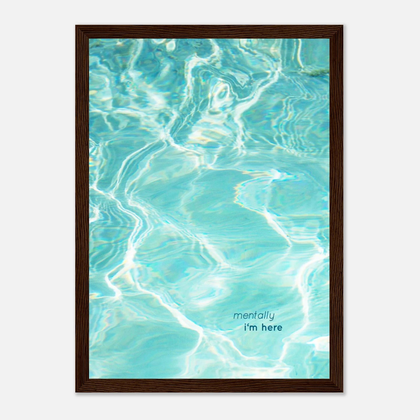 HAPPY MIND Poster *mentally i'm here*