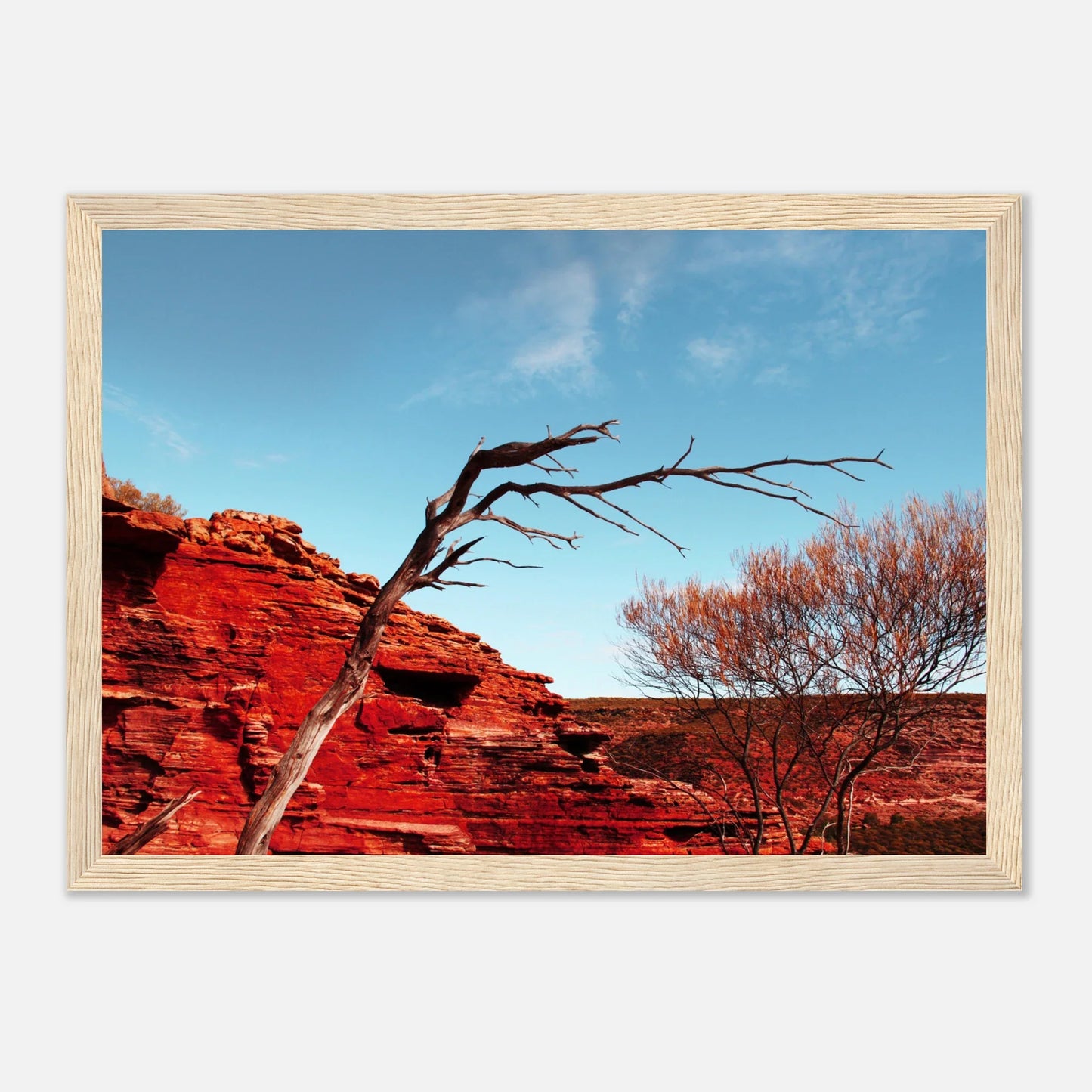 HAPPY MIND Poster *Starkes rotes Land*