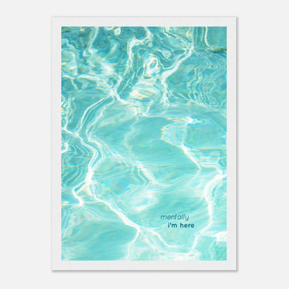 HAPPY MIND Poster *mentally i'm here*