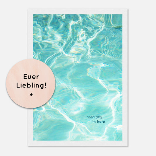 HAPPY MIND Poster *mentally i'm here*