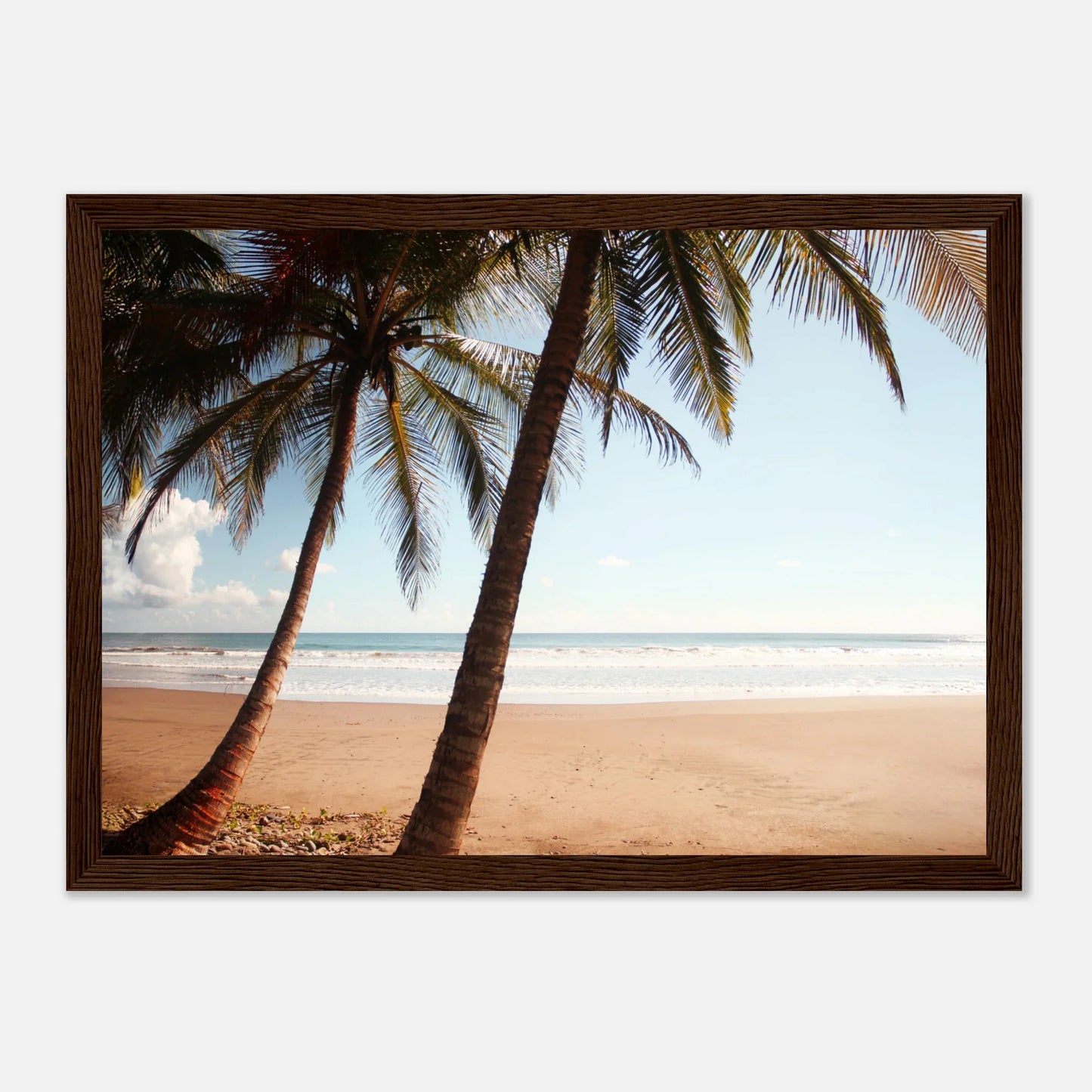HAPPY MIND Poster *Im Schatten karibischer Palmen*
