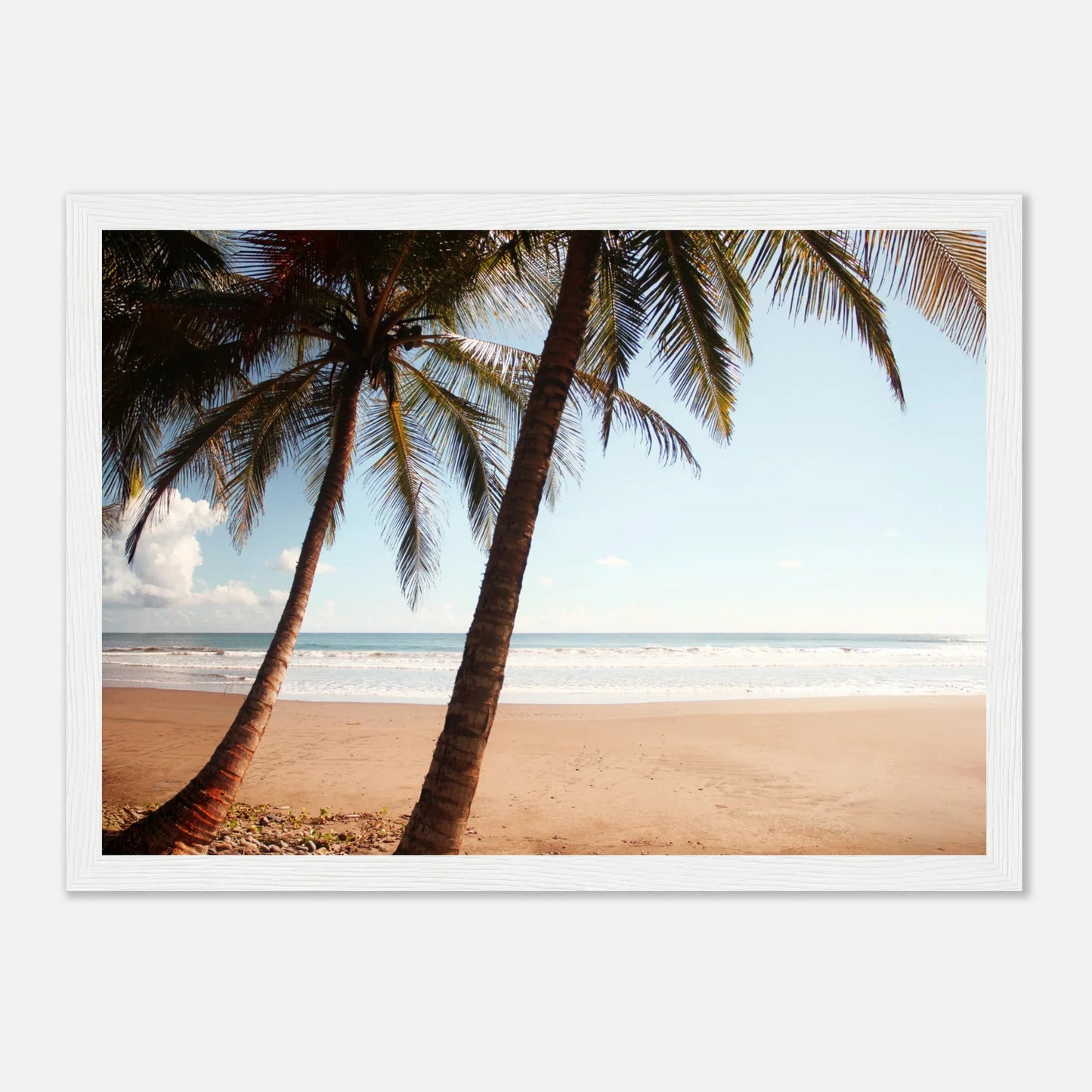 HAPPY MIND Poster *Im Schatten karibischer Palmen*