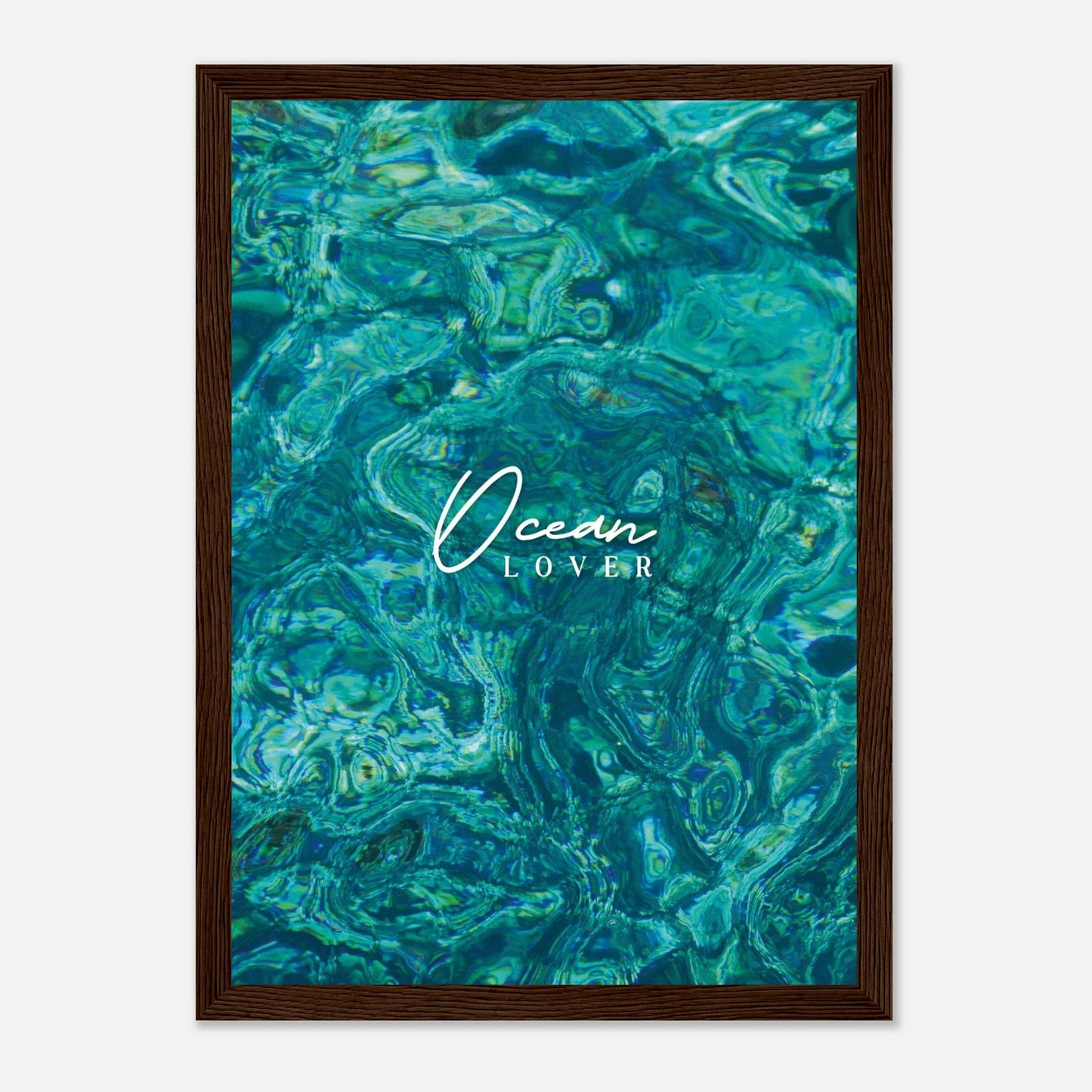 HAPPY MIND Poster *ocean lover*
