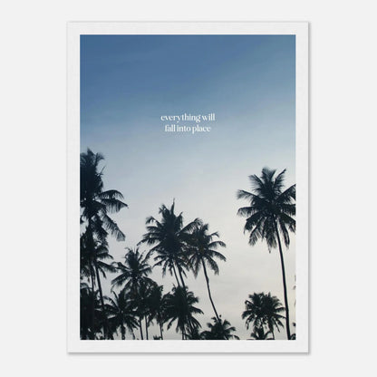 HAPPY MIND Poster *fall into place*