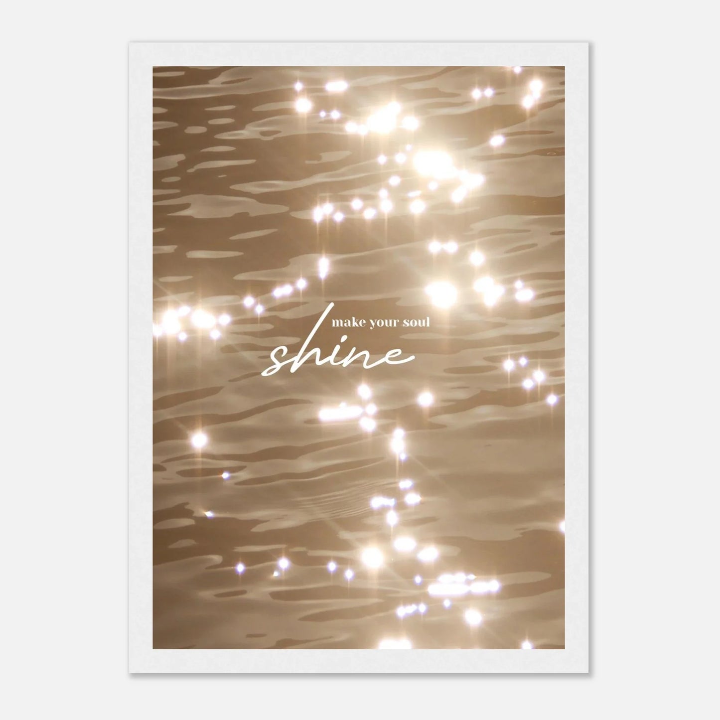 HAPPY MIND Poster *make your soul shine*