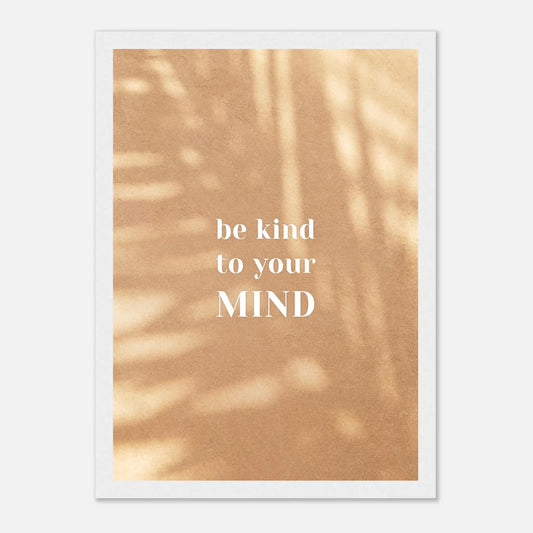 HAPPY MIND Poster *kind to your mind*