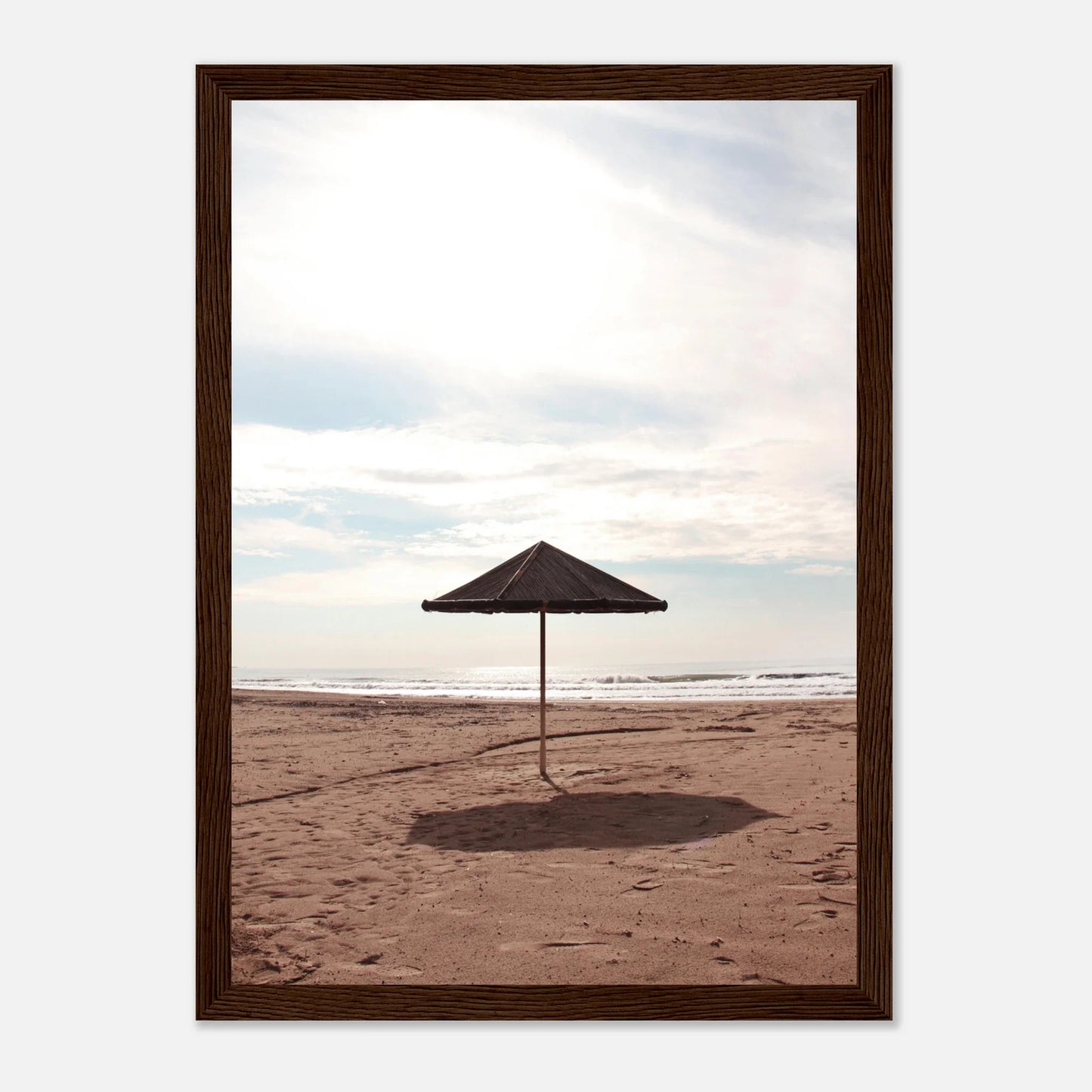 HAPPY MIND Poster *Sonne, Sonnenschirm & Stille*