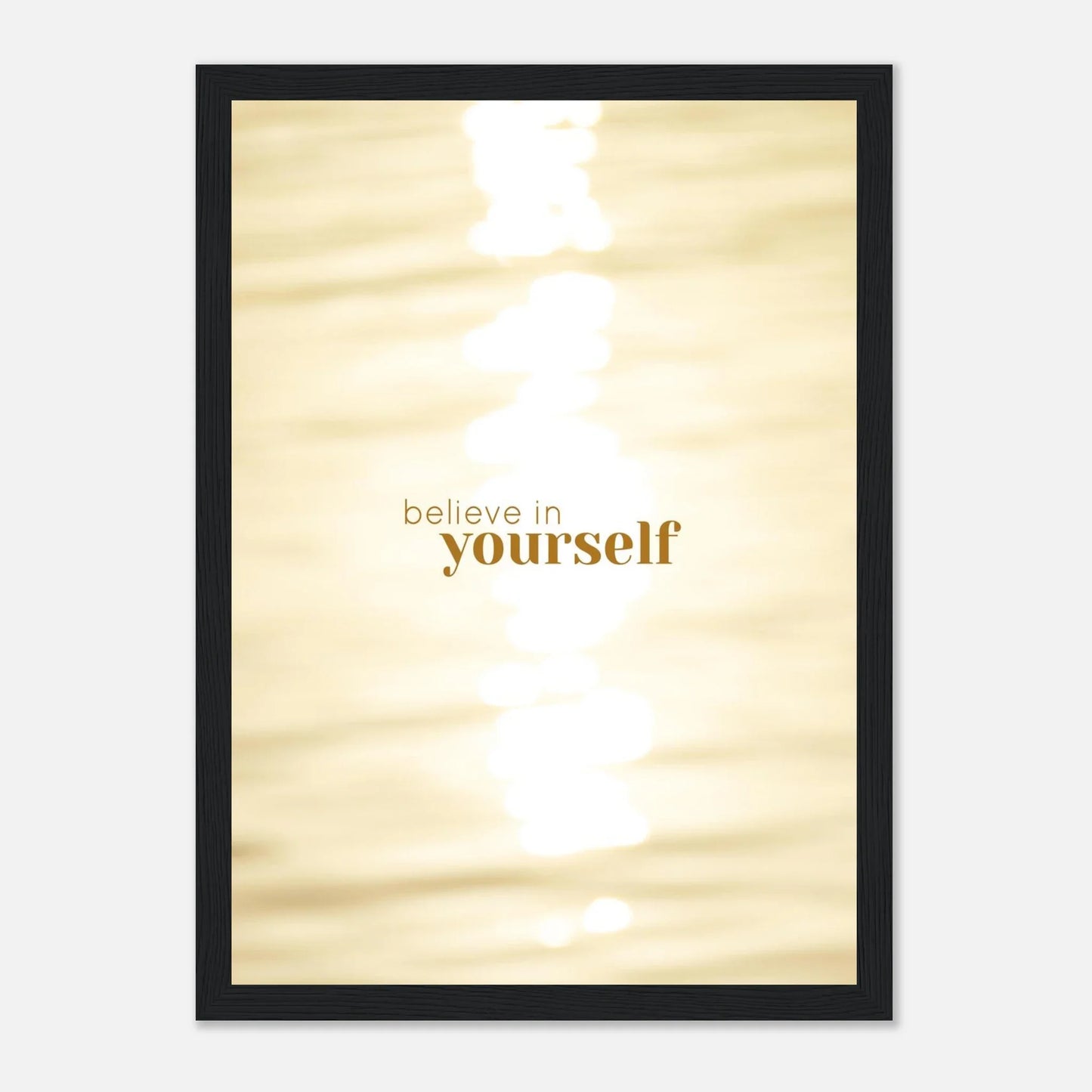 HAPPY MIND Poster *believe in yourself*
